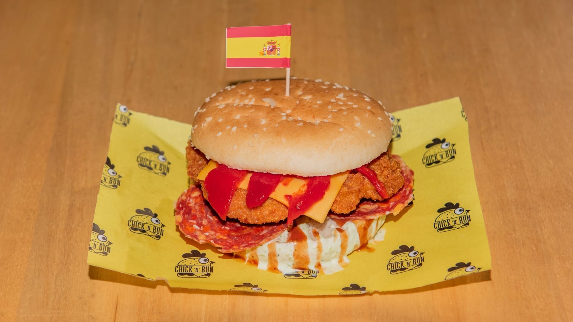 Spanish Chorizo Melt Burger