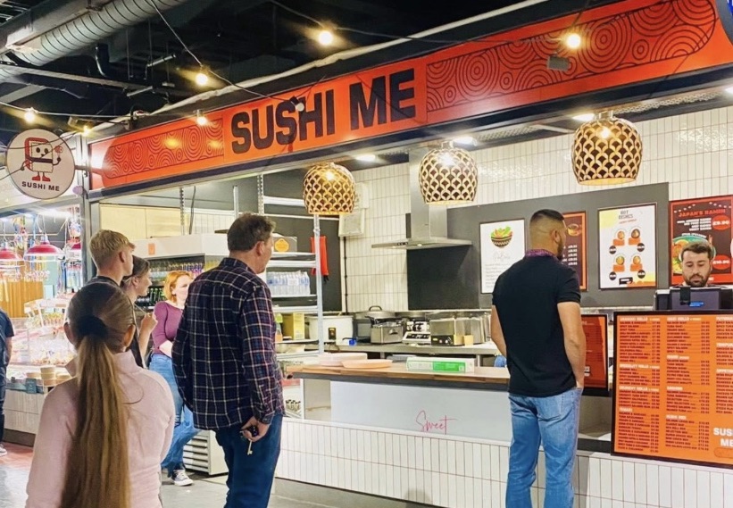 sushmi me serving counter