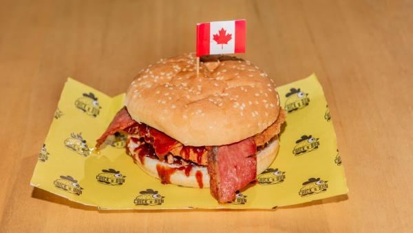 Canadian Maple BBQ Burger