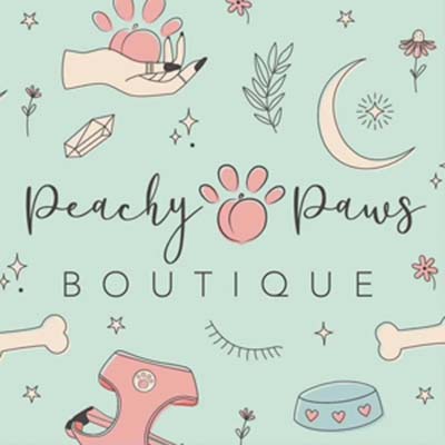 Peachy Paws Boutique Logo