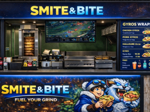 Game on: Smite & Bite launches Greek gyros at Lock29