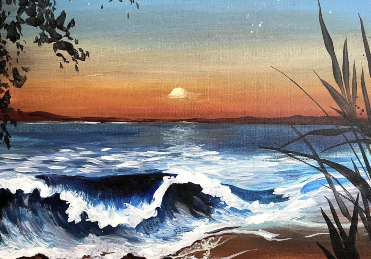 Brush Party: Paint & Sip
