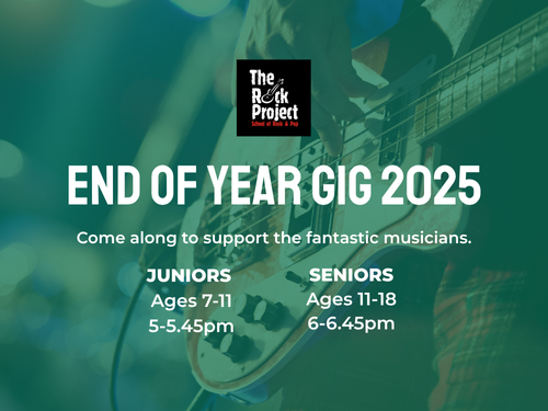 The Rock Project Banbury – End-of-Year Gig 2025