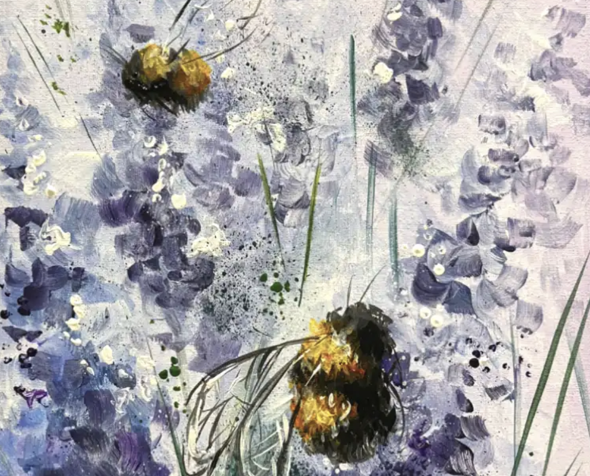 Sip and Paint Busy Bees
