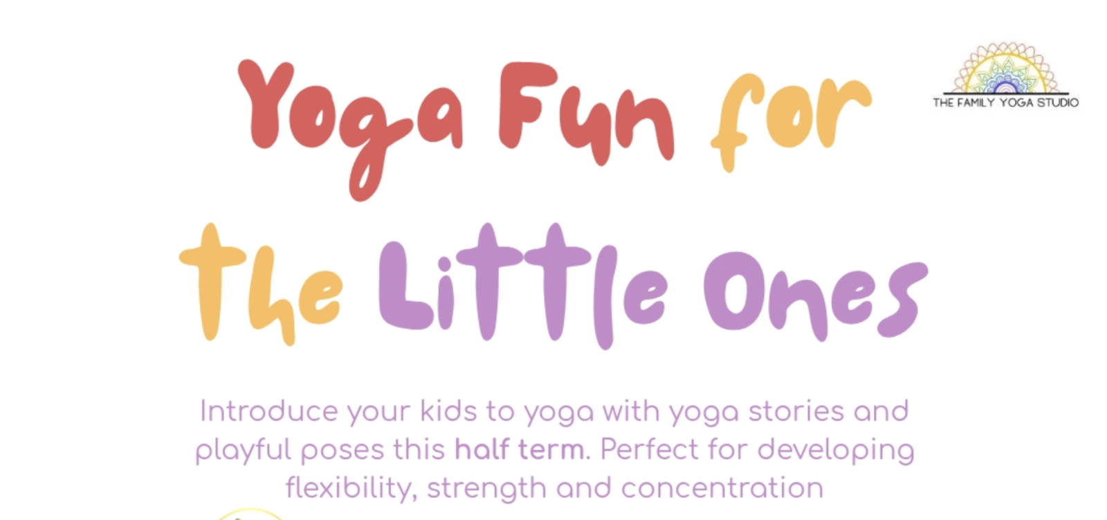 Kids Yoga with The Family Yoga Studio